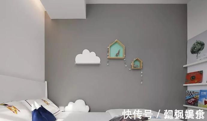 背景墙|107㎡现代轻奢风格装修,时尚精致演绎优雅品位