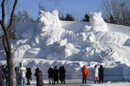 太阳岛|第三十四届哈尔滨太阳岛国际雪雕艺术博览会开园迎客