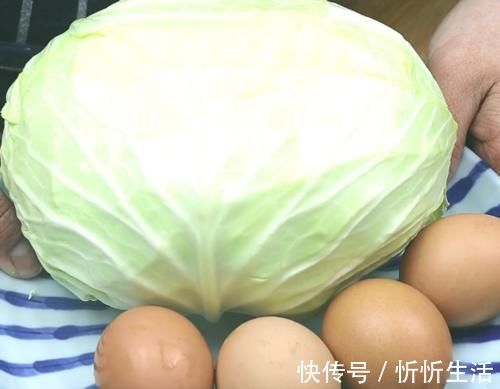 小块儿|吃了30年包菜，终于找到最好吃做法，加3个鸡蛋，连吃10天也不腻