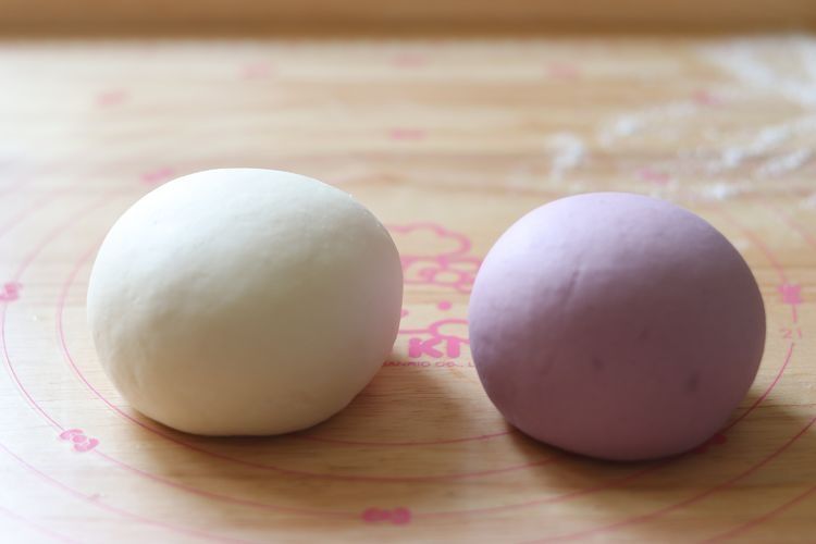 在家制作紫薯贝壳包，口感软糯，营养健康又美味