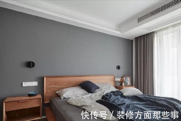 原木色|102平简约混搭风三居室,灰色与原木色就是那么舒服