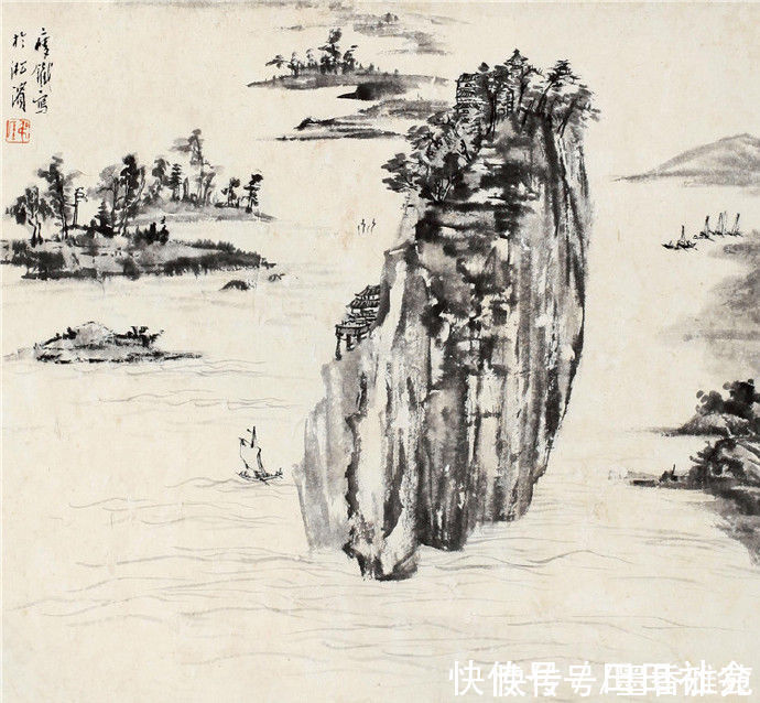 钱瘦铁！海派画坛名家钱瘦铁高清绘画作品欣赏