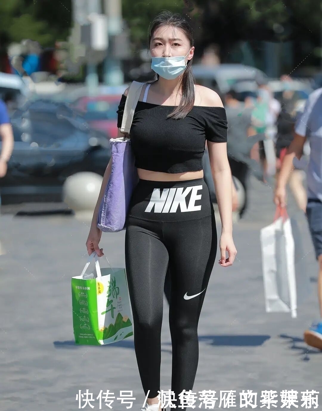 腿粗穿打底裤你没看错,时髦又显瘦,带你领略别样夏日