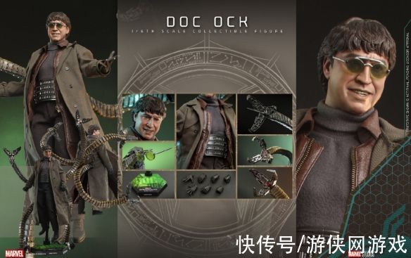 素体|2080元！Hottoys《蜘蛛侠英雄无归》章鱼博士1/6人偶
