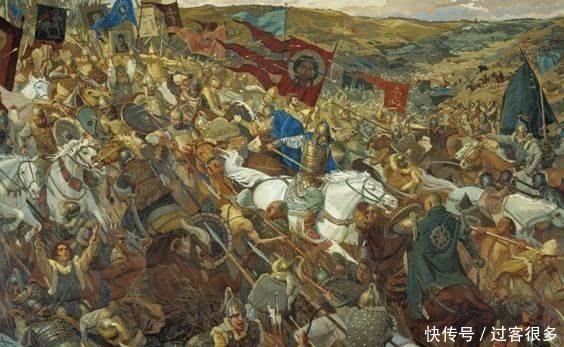 罗斯士兵|库利科沃战役中,俄罗斯人发现一位蒙古巨人,学者身高接近4米