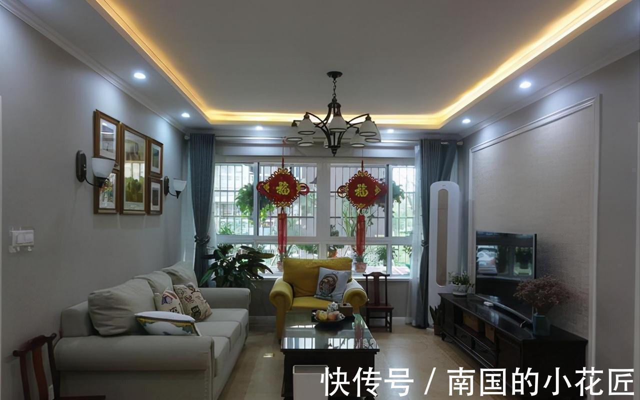 钢化玻璃|晒晒新房,一体式设计,主卧飘窗简单温馨,难怪婆婆不走!