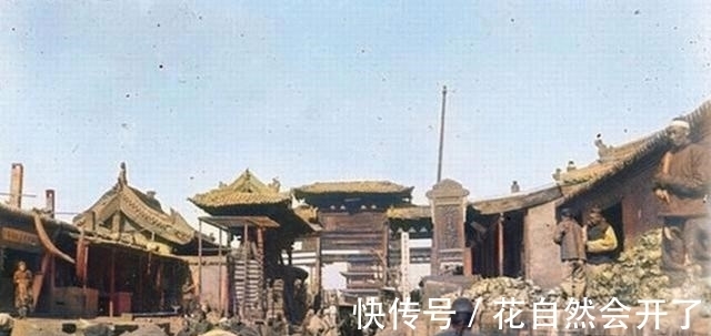 山西|老照片，1904年山西街头景象，百年前的“大同”你认得吗？