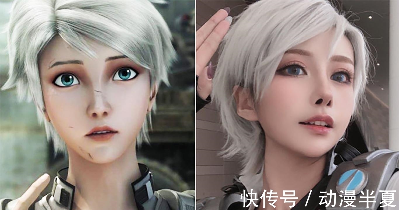 COS|小姐姐们COS《灵笼》白月魁,秒碎次元壁,这是真人版手办吧?