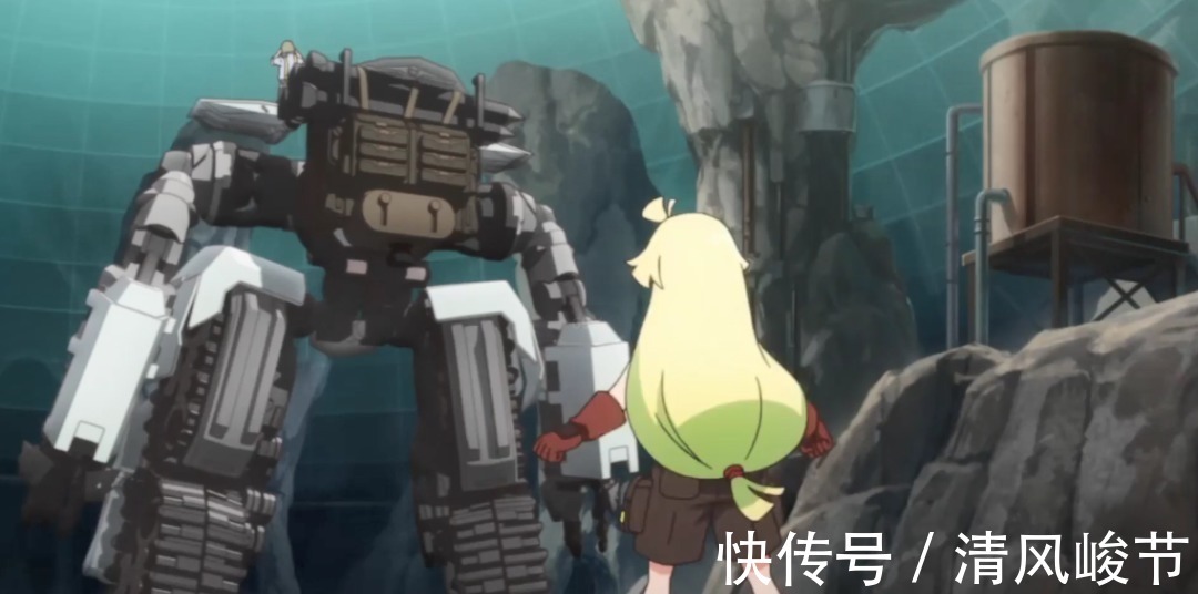 圈落|十月新番提前开播,萝莉开机甲战斗,第一集观感挺不错的