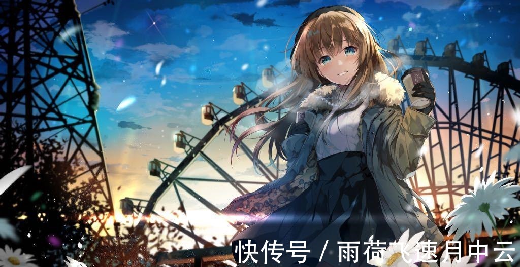 御姐|可萝可御,这位画师笔下的动漫少女,总是洋溢着唯美的青春气息