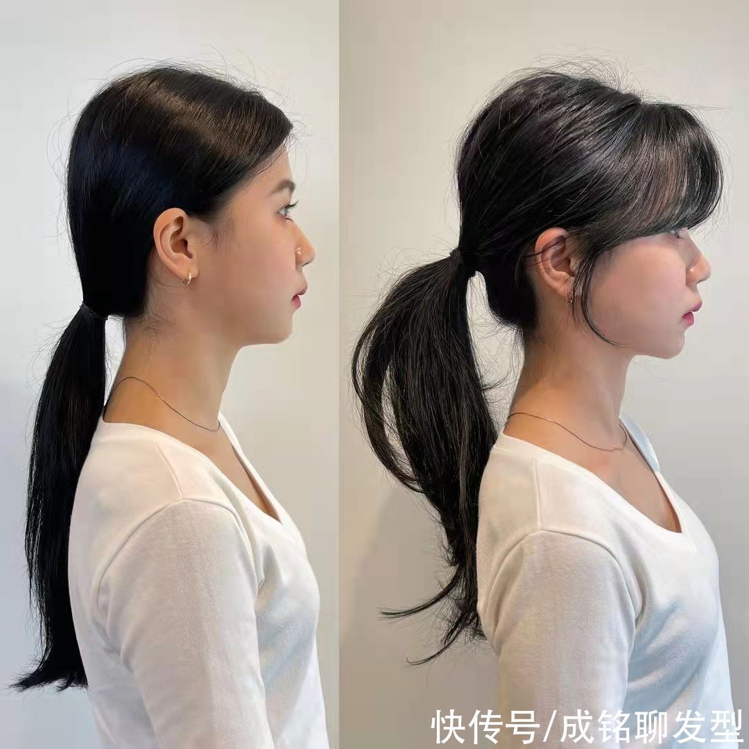 发尾 换对发型有多重要，时尚减龄又显脸小，这10款发型让你颜值翻倍