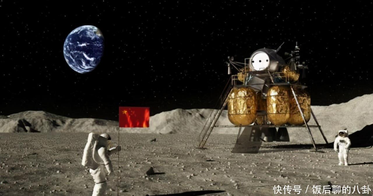 登月 中国月球基地规划图曝光,车轮滚滚全面机械化,载人飞船随时待命