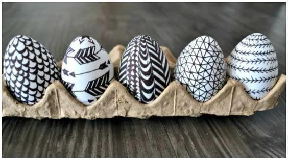 鸡蛋壳&蛋壳创意手工,大人小孩都可以学,只是简单画画,成品非常好看