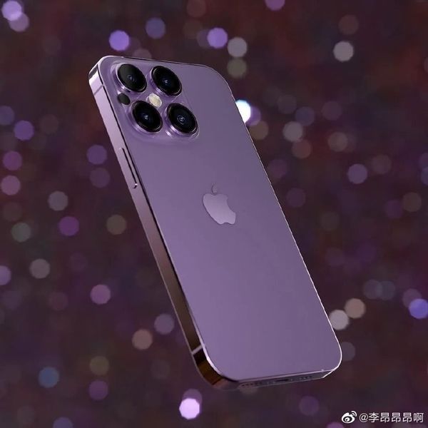 3d|无刘海！苹果iPhone 14最新概念渲染图曝光：刘海消失，后置四摄