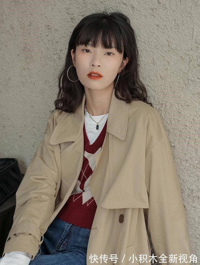 撞衫 风衣+阔腿裤=永不过时的气质精,时髦又高级!