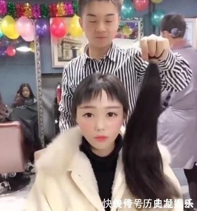 理发师|16岁女孩被称“假小子”，接上长发的那一刻太美，让我移不开眼