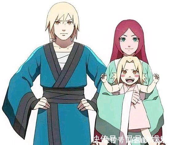 千手柱间|画师笔下的火影家庭,阿修罗夫妻相敬如宾,纲手一家幸福满满!
