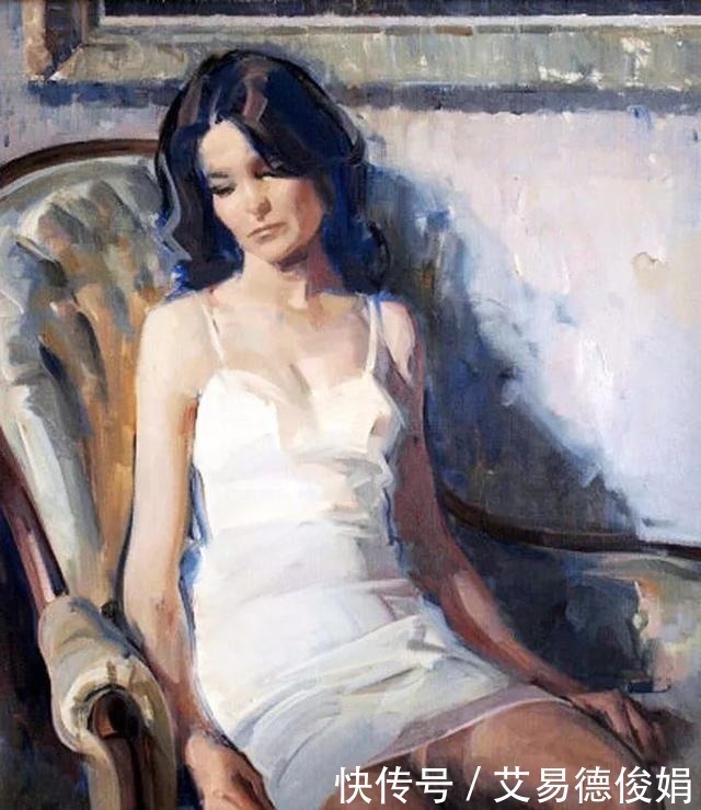 马拉加#他被指定为西班牙国王和王后的肖像画官方画师,擅长画美人