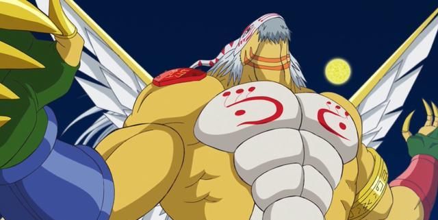 神龙兽|数码宝贝：神龙兽首秀完美，一拳打残千年兽，不愧金字塔级别实力