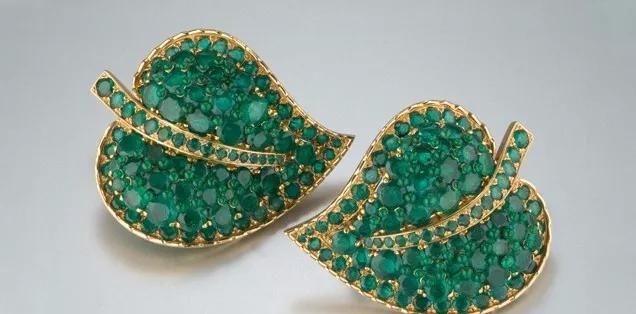 四季永恒之美系列珠宝:叶片图案