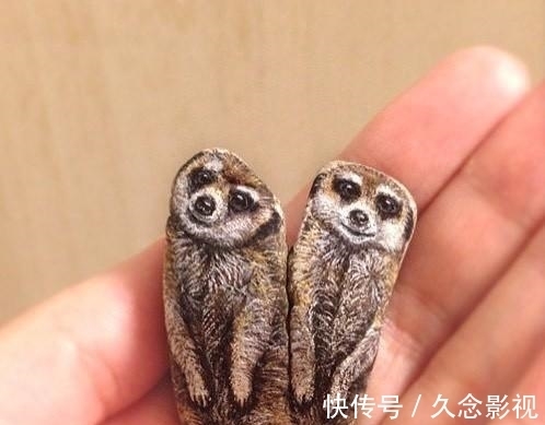 小动物|日本艺术家将石头变成可以永远留下的小动物,简直栩栩如生