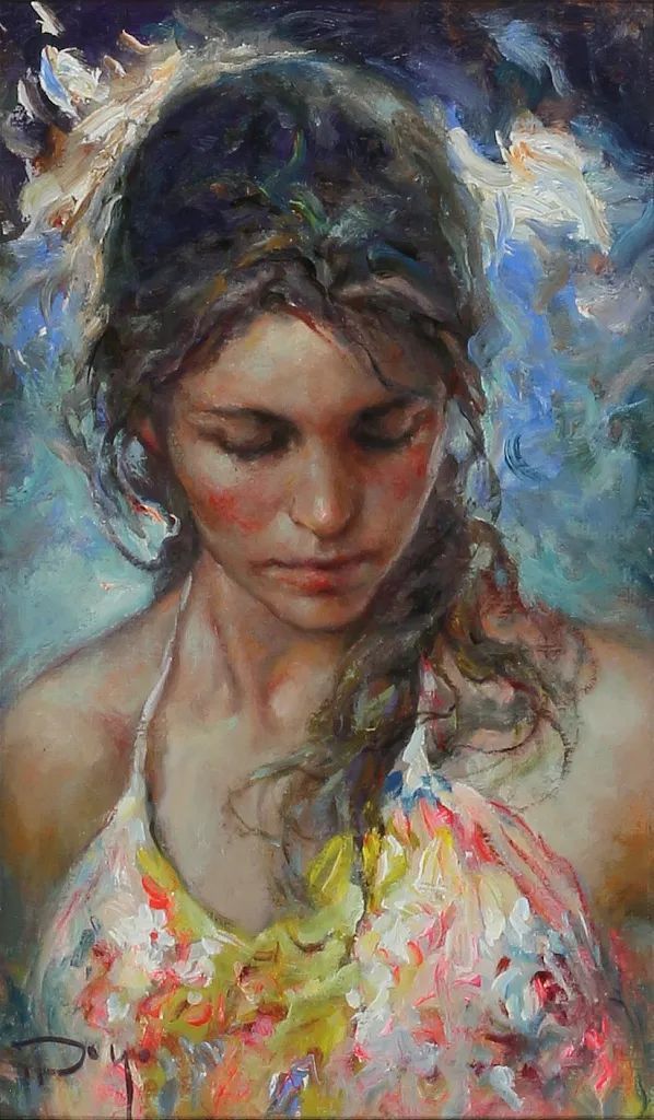 雷诺阿|独特的艺术天赋,他对色彩和纹理戏剧性的使用