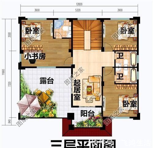 卧室|三套农村自建房屋设计图,在老百姓眼里受欢迎的房子