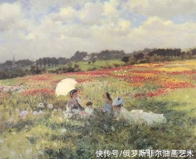 de#意大利大画家德·尼蒂斯的油画作品，莫名的好看，耐看，非常喜欢