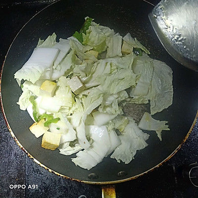 豆腐泡|白菜豆腐炖粉条