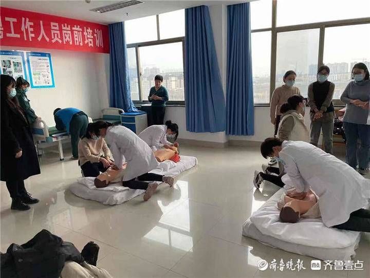 时速|无棣县人民医院科室CPR训练:日常训练勤出力,急危症时速现功