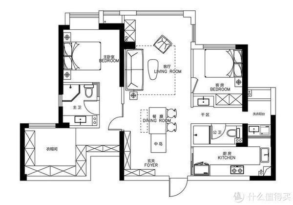 客厅|90后妹子的家火了,一人住98㎡精致又高级,网友:还缺男朋友吗?