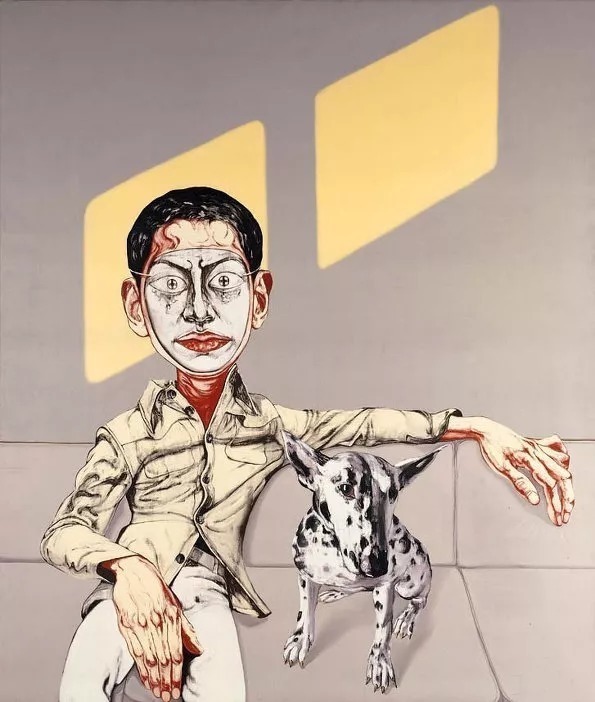 自由引导人民#他笔下画的刘德华不忍直视,丑成非洲土著,还卖1.4亿?有点厉害