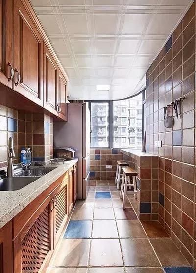 阳台|厨房旁的小阳台原来还可以这么设计,太实用,瞬间后悔我家装早了