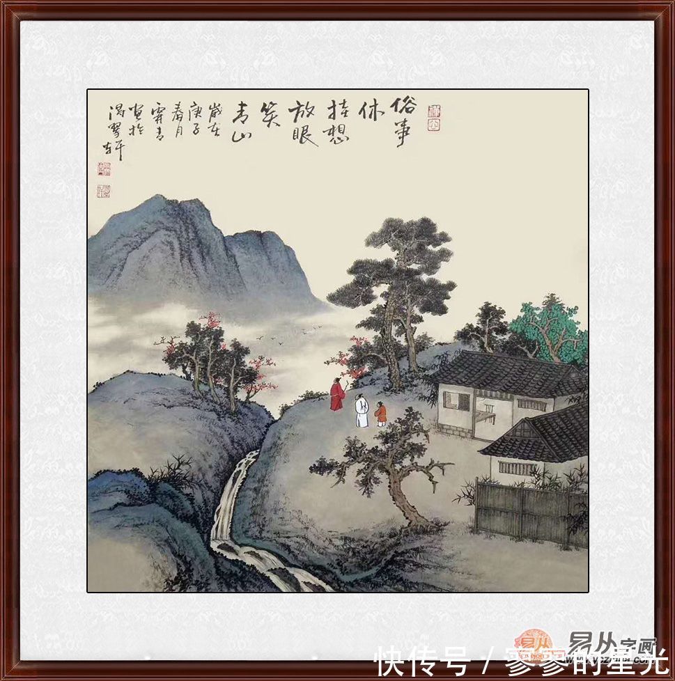 古风&霖青山水画 古风古意 美醉了多少人