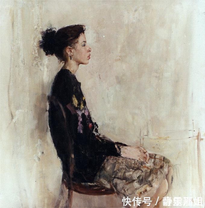 列宁格勒!俄罗斯艺术家尼古拉布洛欣人体油画作品欣赏