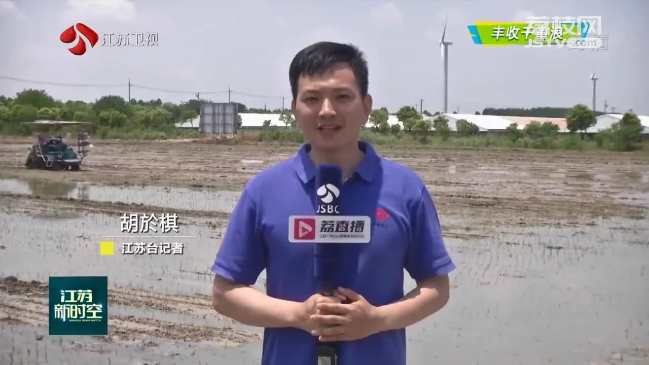 【大国粮策】江苏耐盐碱水稻插秧陆续展开