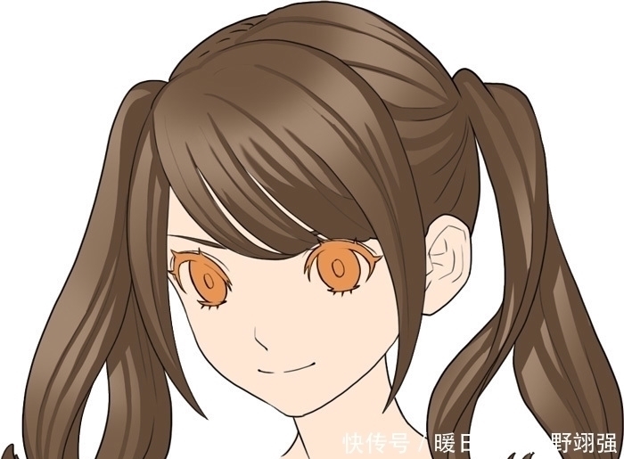 交界处|人物头发上色其实很简单!画不好是你没学会正确的绘画方法!