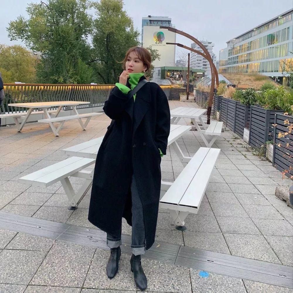  小黑|今冬正流行,奶奶裤 + 短靴，小黑裤 + 长靴!