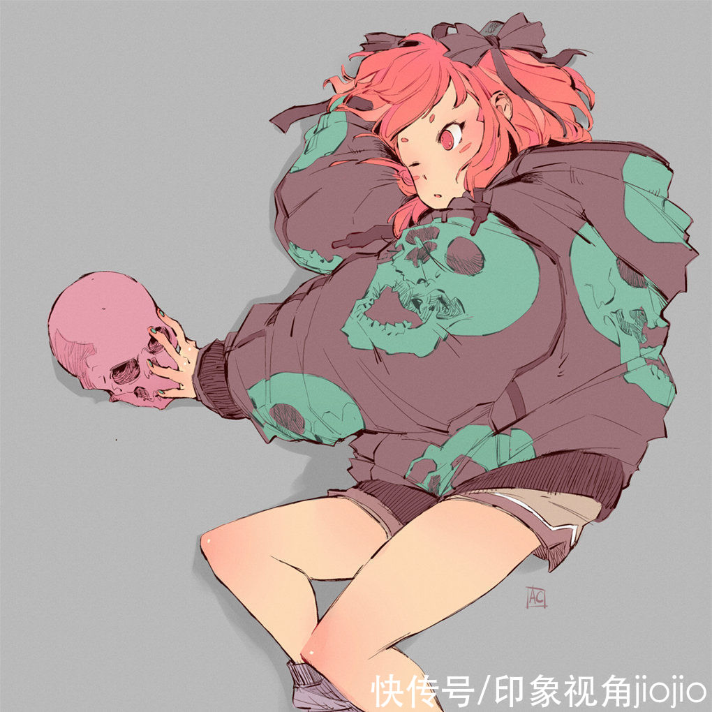 人物插画|街头格斗游戏感的人物插画，画面配色柔和且动态活泼