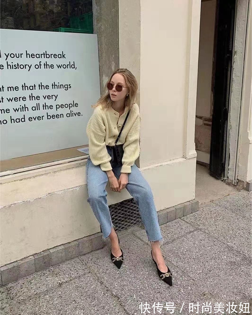 针织|一看就很“贵气”的女生,学会法式优雅穿搭,高级又洋气