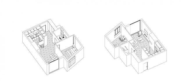气度|极简一居,以波纹板做背景墙,有高度,也有气度!
