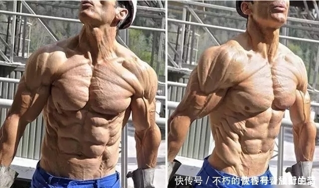 体脂|47岁工地大叔体脂仅4%,恐怖如“干尸”,网友:拼命健身何必呢?