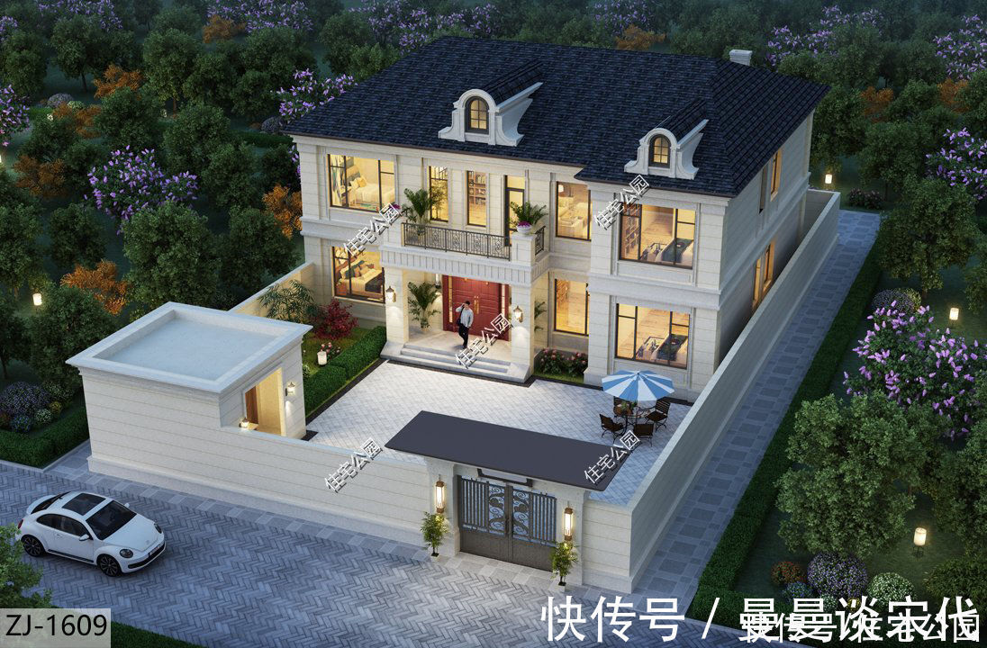 房子|手里的30万存款,终于找到能盖的房子了,10间卧室让人看了就喜欢