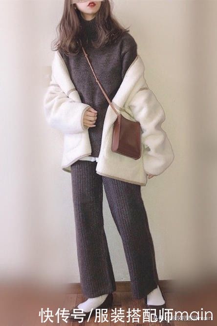 不穿不知道，原来“针织裤”可以让我的腿看起来又长又直
