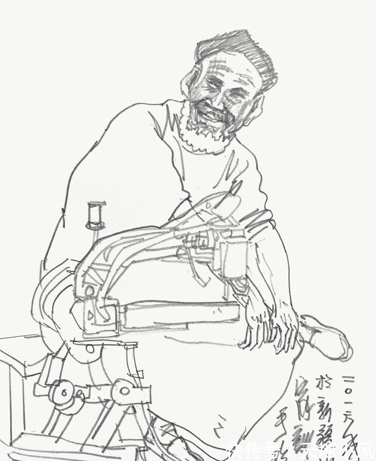 速写@王家训速写:不为画而画,寄情用心,反复实践