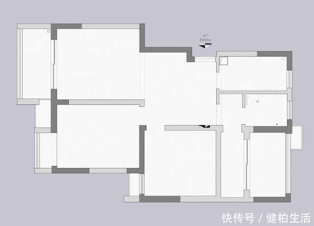 落地灯|89㎡现代简约，虽是小户型，在简洁舒适的布置下，也是温馨的家