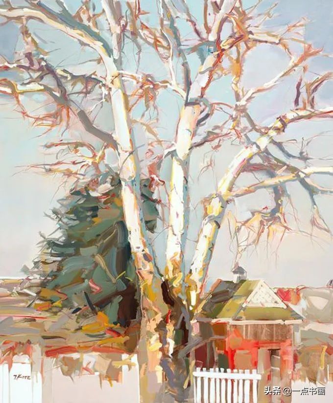 科特&他的绘画是光与色的交响乐,充满着前卫和时尚