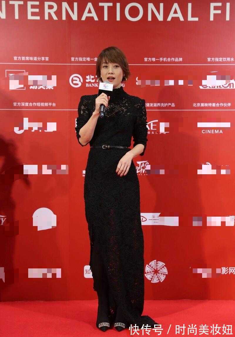 离婚|马伊琍离婚后瘦成纸片人,穿黑色裙看着只有90斤,胜在气质出众