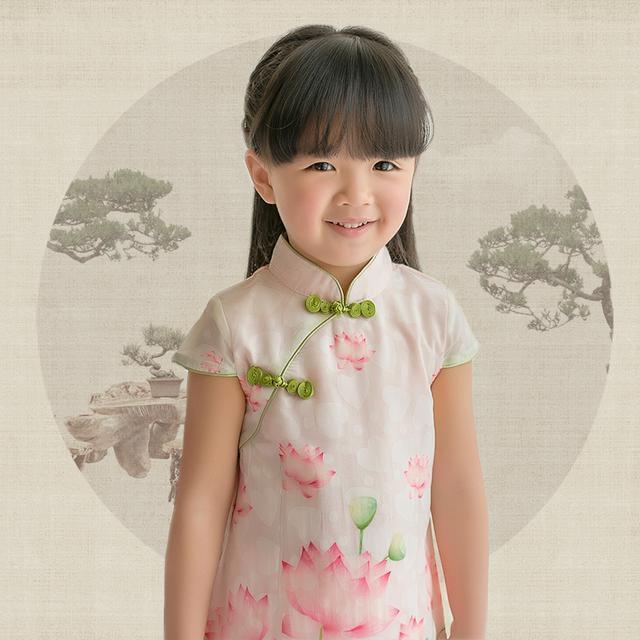 旗袍风|东方美,旗袍风,让宝贝们在每个场合都能气场十足