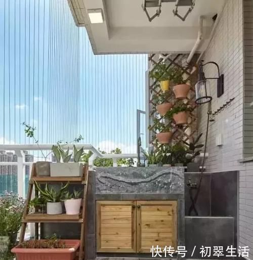 阳台|一个阳台就这样装,太实用了,小区邻居看了都会羡慕的